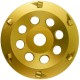 PCD-Schleifteller Ø 125 Gold